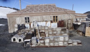 Edward Shackleton's hut at Cape Royd. (Photo by Wayne Clough) 