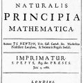 Newton's Principia Mathematica cover