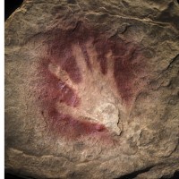 cave handprint