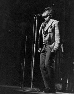 James Brown in performance at the Apollo. (Photo by Kwame Braithwaite, courtesy of the Apollo Theater Foundation)