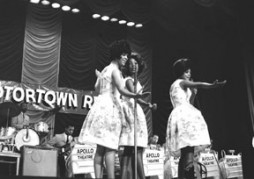 The Supremes early in their career. (Photo by Kwame Braithwaite, courtesy of the Apollo Theater Foundation)