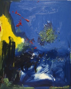"Oceanic," oil on canvas, Hans Hoffman 1958