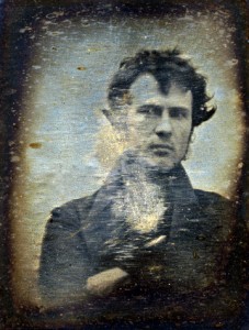 Robert Cornelius self-portrait 1839