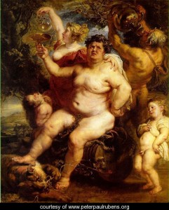 "Bacchus" by Peter Paul Rubens, 1638