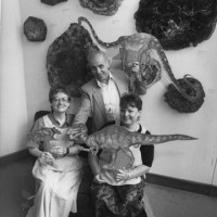 Three docents from the National Museum of Natural History