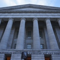 The majestic Patent Office Building glows in the early morning light.