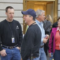 From left, Ron Bauer, Randy Tankesley and Joel Lemp of the Office of Facilities Management and Reliability