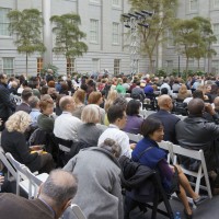 A record-breaking 700 members of the Smithsonian community attended.