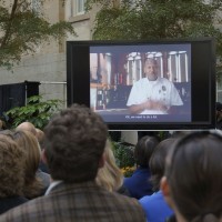 Officer Darrick Johnson is one of the stars of the inspiring video, "Exciting the Learning in Everyone" that was the highlight of the event.