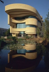 NMAI---1st-SI-museum-awarde The American Indian Museum is the first Smithsonian museum to be awarded LEED-EB Silver Certification.