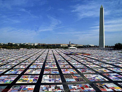 The AIDS Memorial Quilt will unfold at this year’s Folklife Festival