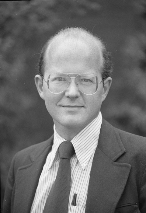 Dean Anderson, Under Secretary of the Smithsonian Institution, June 1985-. Prior to being named Under Secretary, Anderson was the Special Assistant to the Office of the Assistant Secretary for History and Art , 1973-1984, and Acting Assistant Secretary for History and Art, October 1984 - June 1985 (Photo by Dane Penland, as featured in the Torch, June 1985)