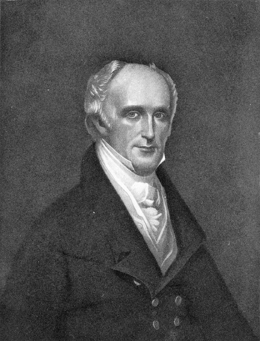 Engraving of Richard Rush, ca. 1830 by unknown.