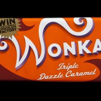 Chocolate bar from "Willy Wonka and the Chocolate Factory"