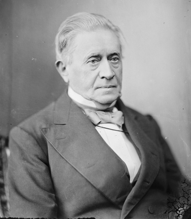 Joseph Henry (Photo by Matthew Brady, date unknown.) Via Library of Congress