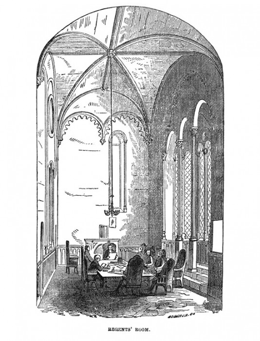 Engraving, Regents room