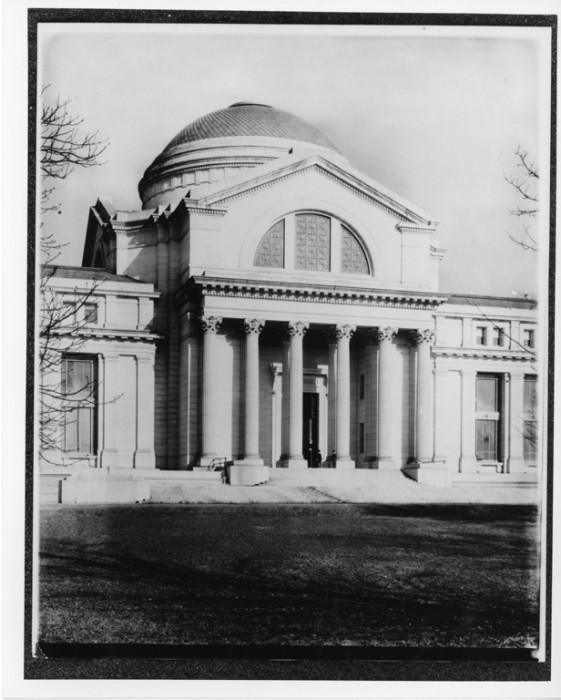 National Museum of Natural History, historic photographs, south entrance