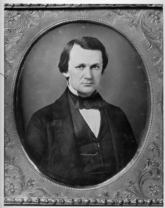 Spencer Fullerton Baird (1823-1887), naturalist and second Secretary of the Smithsonian Institution (1878-1887), as a young man. This image was taken from a daguerreotype, ca. 1850.
