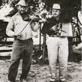 Cajun musicians stage an impromptu concert at the first Festival of American Folklife. (Photographer unknown, as featured in the Torch, July 1967)