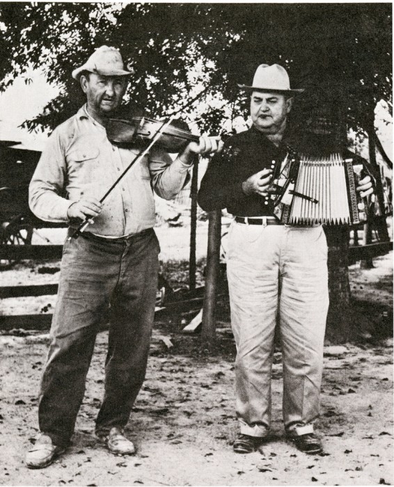 Cajun musicians stage an impromptu concert at the first Festival of American Folklife. (Photographer unknown, as featured in the Torch, July 1967)