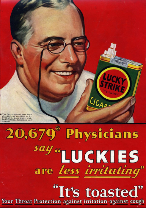 Lucky Strike ad 