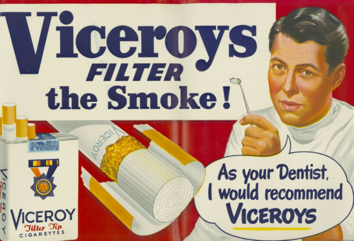 Viceroys cigarette ad