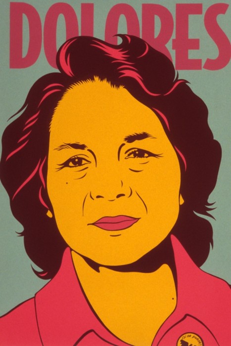 Dolores Huerta Barbara Carrasco (born 1955) 1999 Silkscreen, 78.7 × 61cm (31 × 24") National Portrait Gallery, Smithsonian Institution, © 1999 Barbara Carrasco