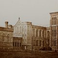 Enlarged image of the photograph of the Castle taken in 1850 by Frederick and William Langenheim.