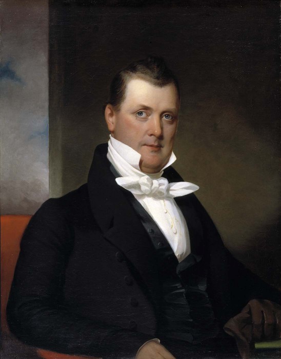 James Buchanan, 1834 by Jacob Eichholtz (1776 - 1842). Smithsonian American Art Museum Bequest of Harriet Lane Johnston