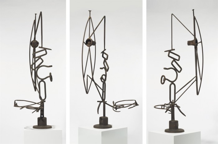 David Smith, 1952, steel, 60 x 32 1/4 x 15 1/2 in., Art © The Estate of David Smith / Licensed by VAGA, New York, NY, Photo © Christie's Images/Bridgeman Images. Promised gift from Sam Rose and Julie Walters.