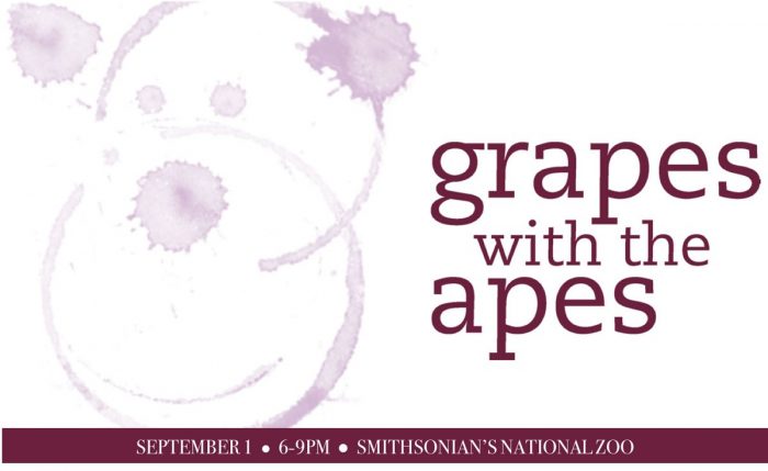 Logo for Grapes with the Apes event