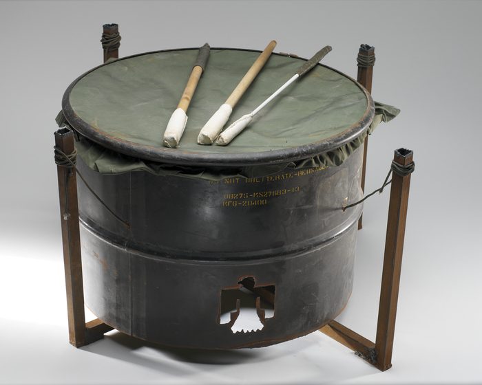 Instrument made from oil drum