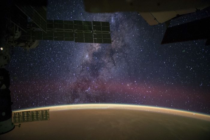 Milky Way as seen from space