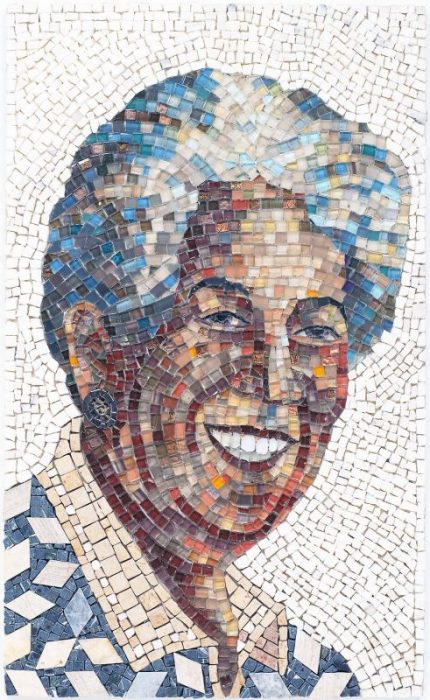 mosaic portrait