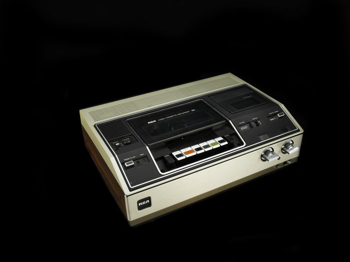 Video cassette recorder, RCA model VBT200. 2007.0140.01.