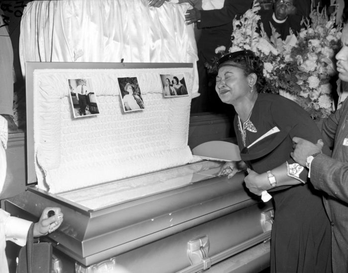 Emmet Till's casket