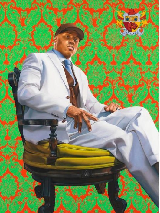 Colorful portrait of LL Cool J