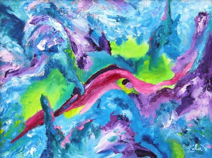 colorful abstract painting