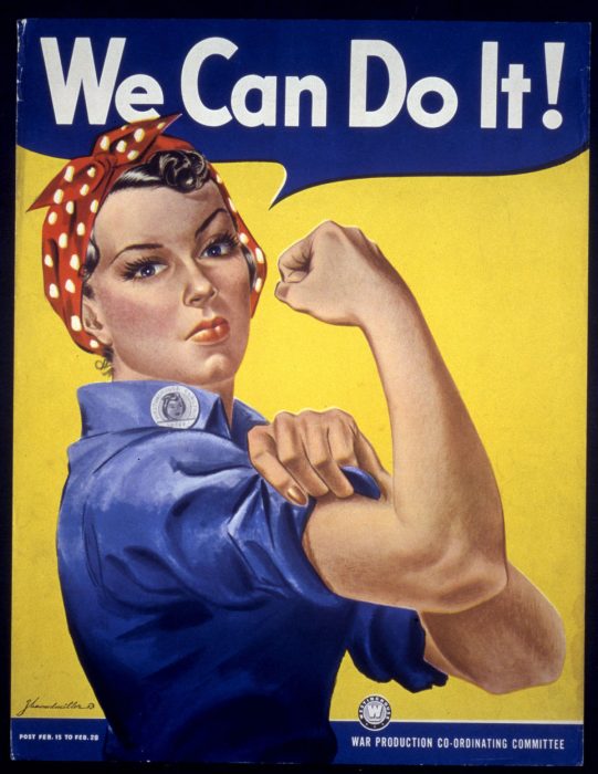 Rosie the Riveter We Can Do It poster