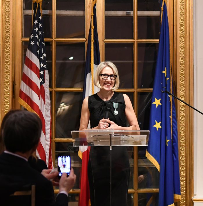 Paris-born Caroline Baumann honored by French Embassy