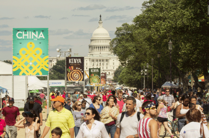 Folklife Festival crowds