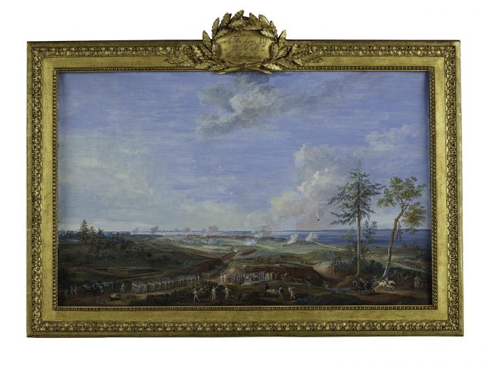 painting in gilt frame