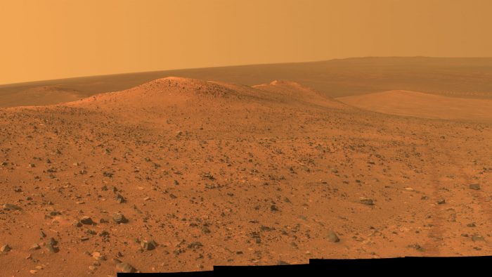 Martian landscape