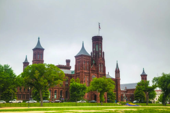 Castle on overcast day