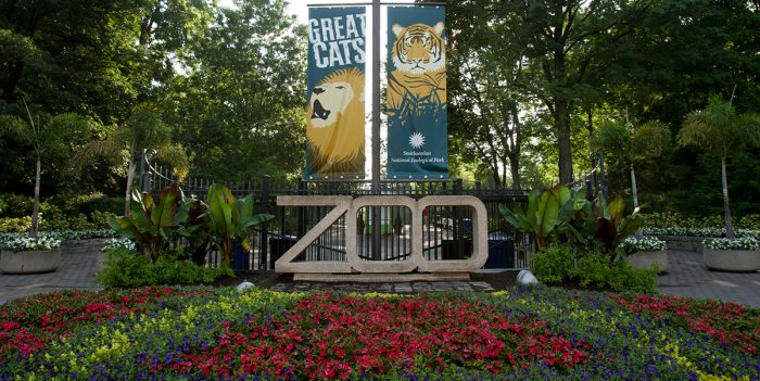 Entrance to the National Zoo