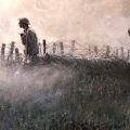 Painting of WWI battlefield by Dunn