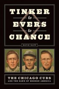 Book cover "Tinker to Evers to Chance..."