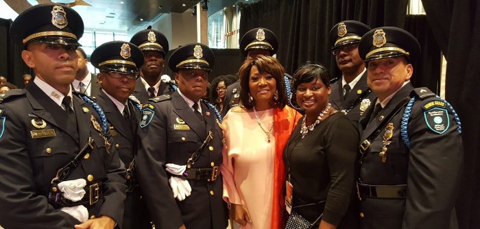 Group photo with Patti LaBelle