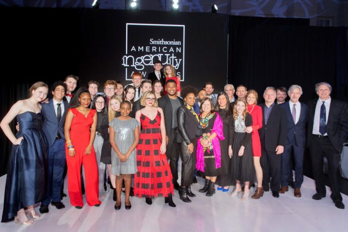 Group photo of winners of 2018 Ingenuity awards