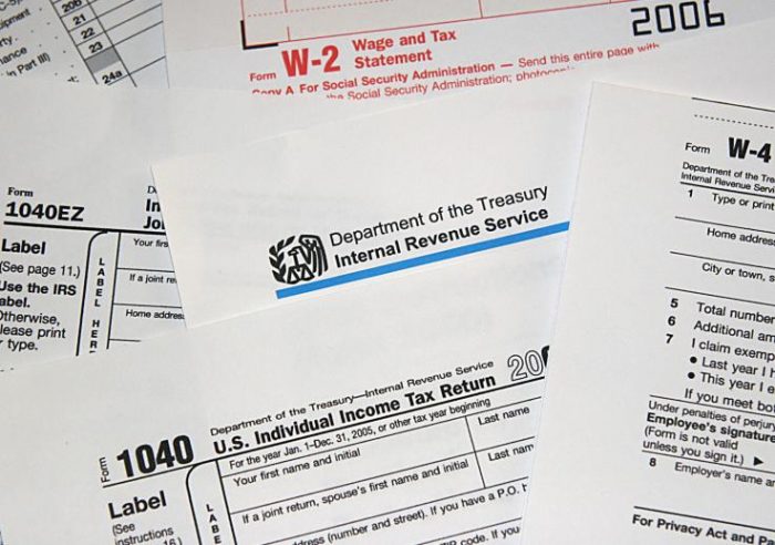Various tax forms